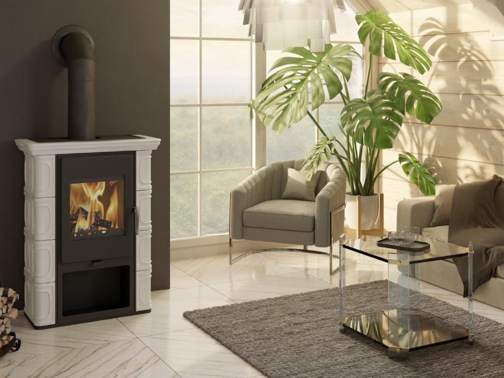 BORGHOLM Exclusive black ceramic ivory - interior