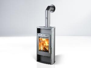 ALVESTA grey soapstone - with pipe