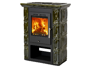 BORGHOLM black ceramic olivegreen - orez