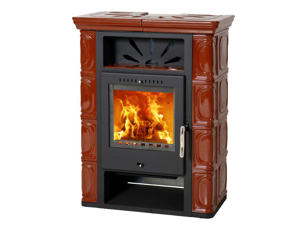 BORGHOLM TOP black ceramic brown - orez