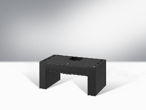 BILBAO small bench black