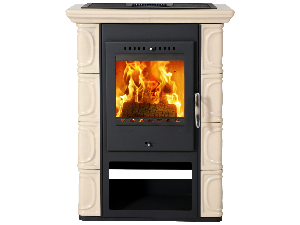 BORGHOLM black ceramic cappuccino - front - orez