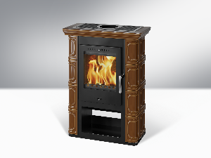 BORGHOLM black ceramic caramel