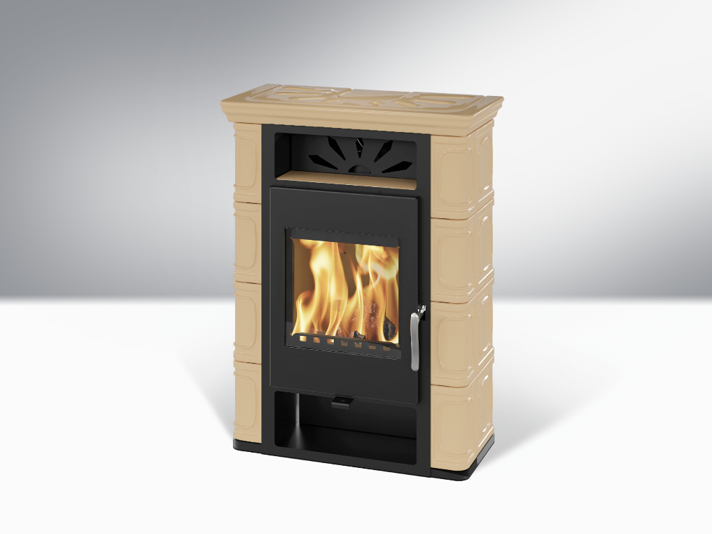 BORGHOLM TOP Exclusive black ceramic cappuccino