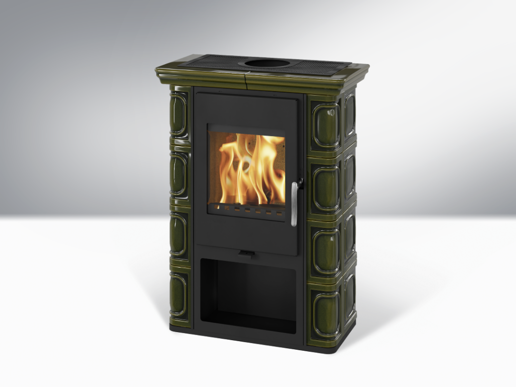 BORGHOLM Exclusive black ceramic olivegreen