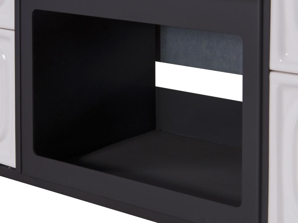 BORGHOLM black ceramic ivory - detail 4