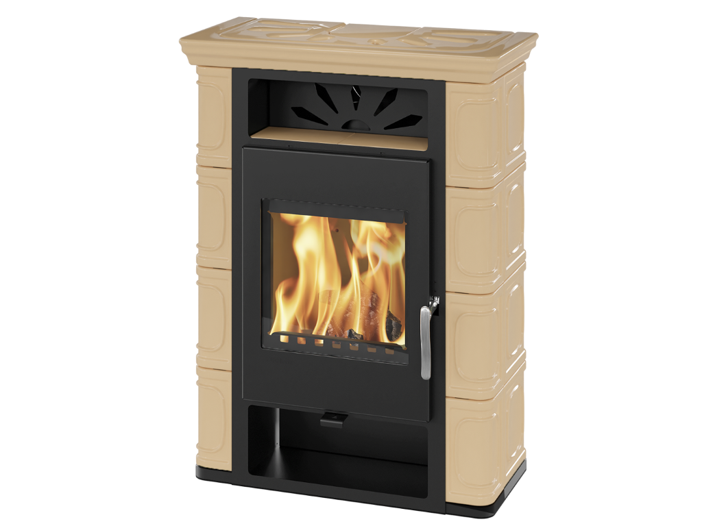 BORGHOLM TOP Exclusive black ceramic cappuccino - orez