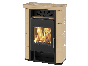 BORGHOLM TOP Exclusive black ceramic cappuccino - orez