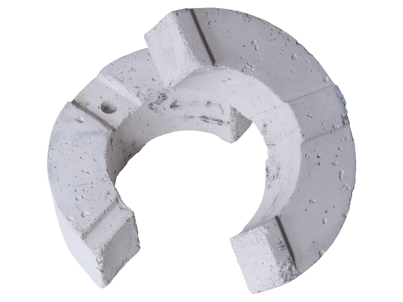 Hőtároló beton gyűrű (szett=2 fél)
