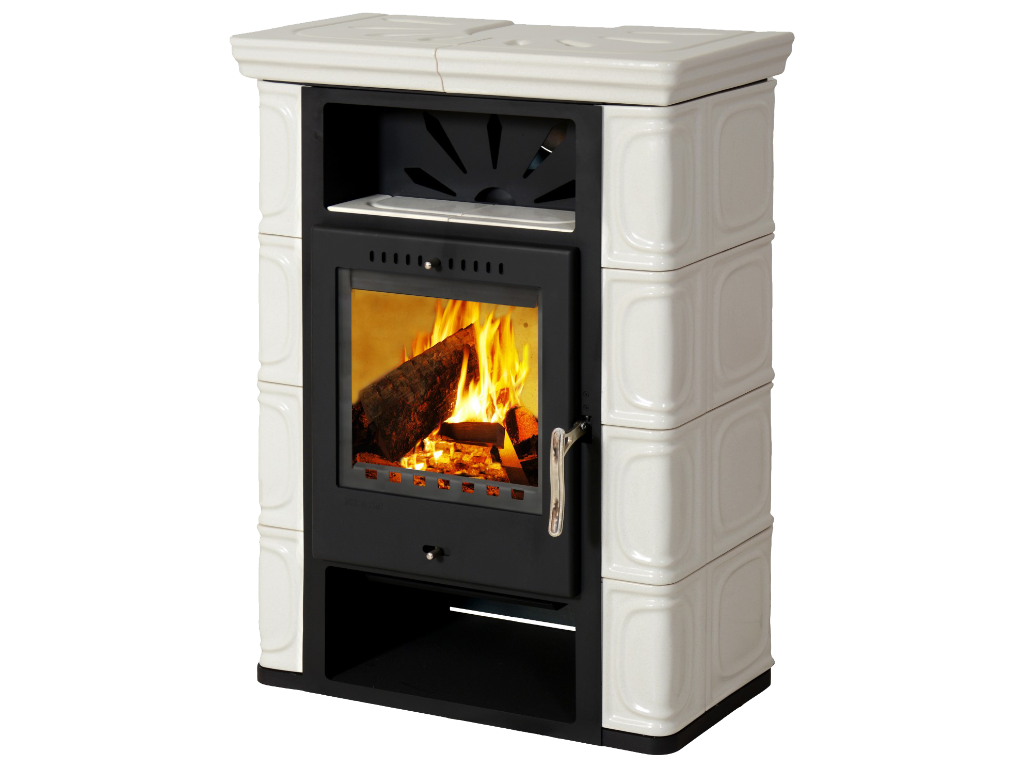 BORGHOLM TOP black ceramic ivory - orez