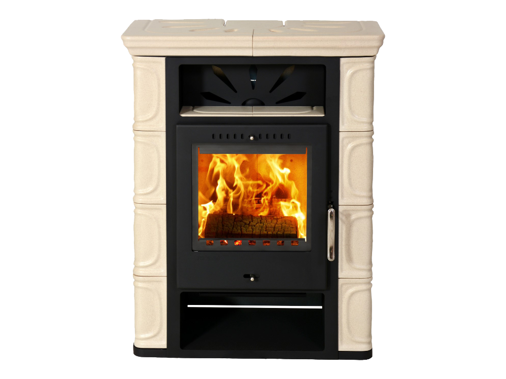 BORGHOLM TOP black ceramic cappuccino - front - orez