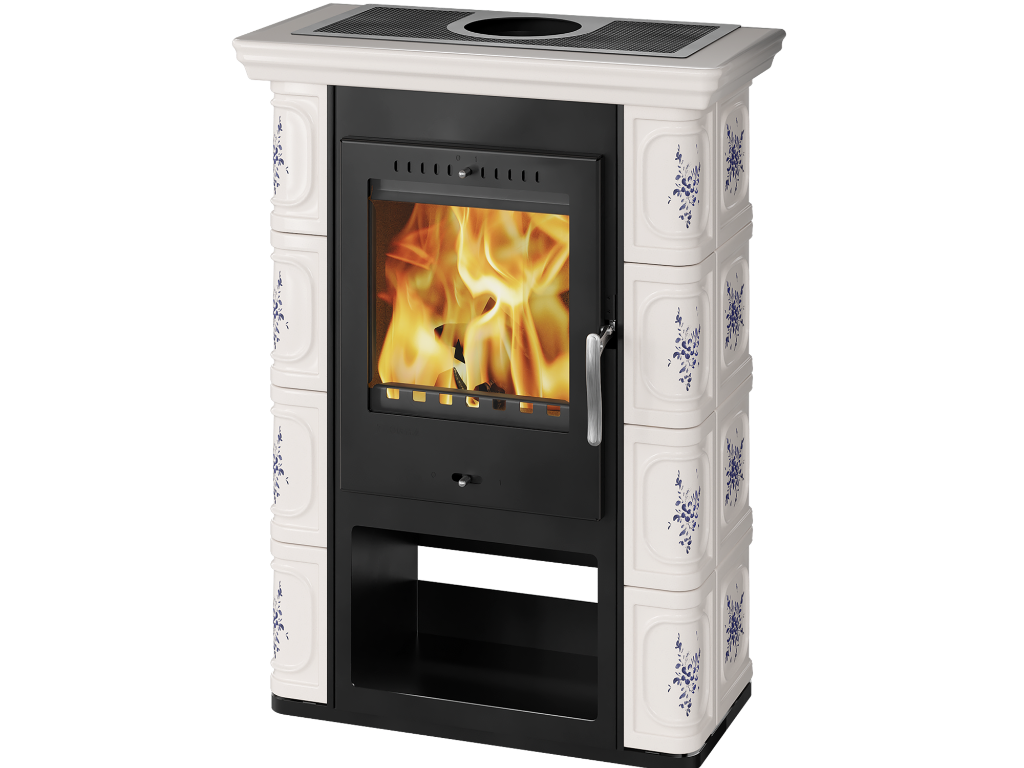 BORGHOLM black ceramic ivory painted- orez