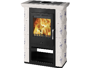 BORGHOLM black ceramic ivory painted- orez