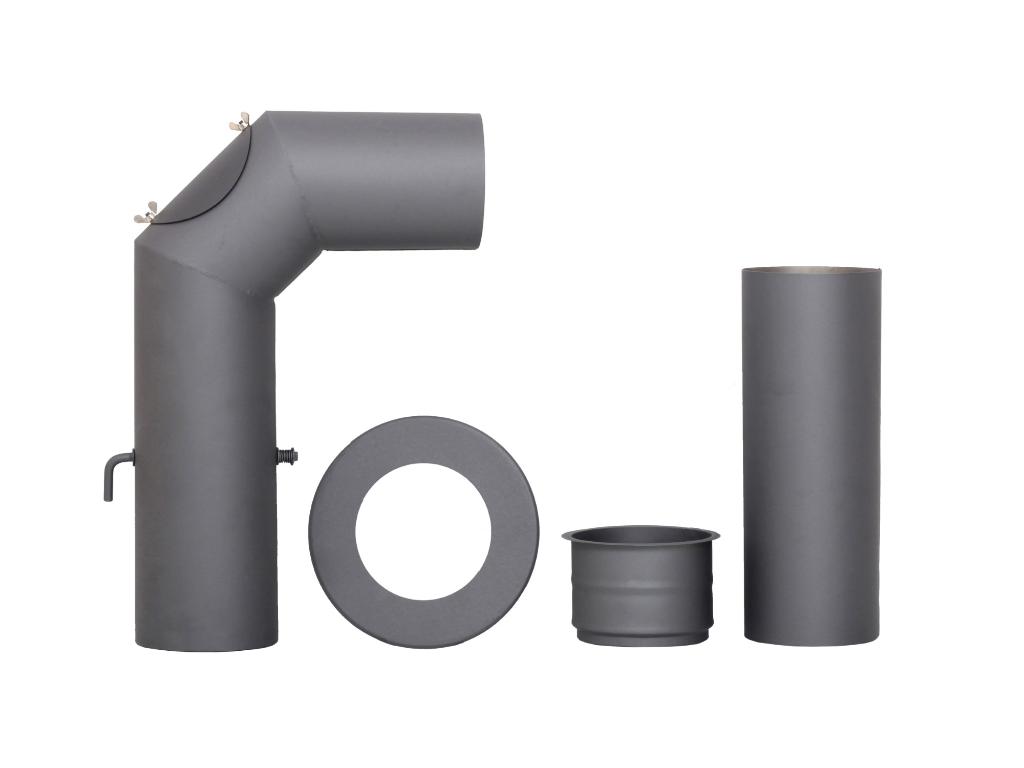 Dymová súprava D150 sivá - Smoke set D150 grey