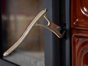 BORGHOLM TOP black ceramic brown - detail